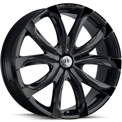 Luxxx Alloys LUX24 Gloss Black Wheel
