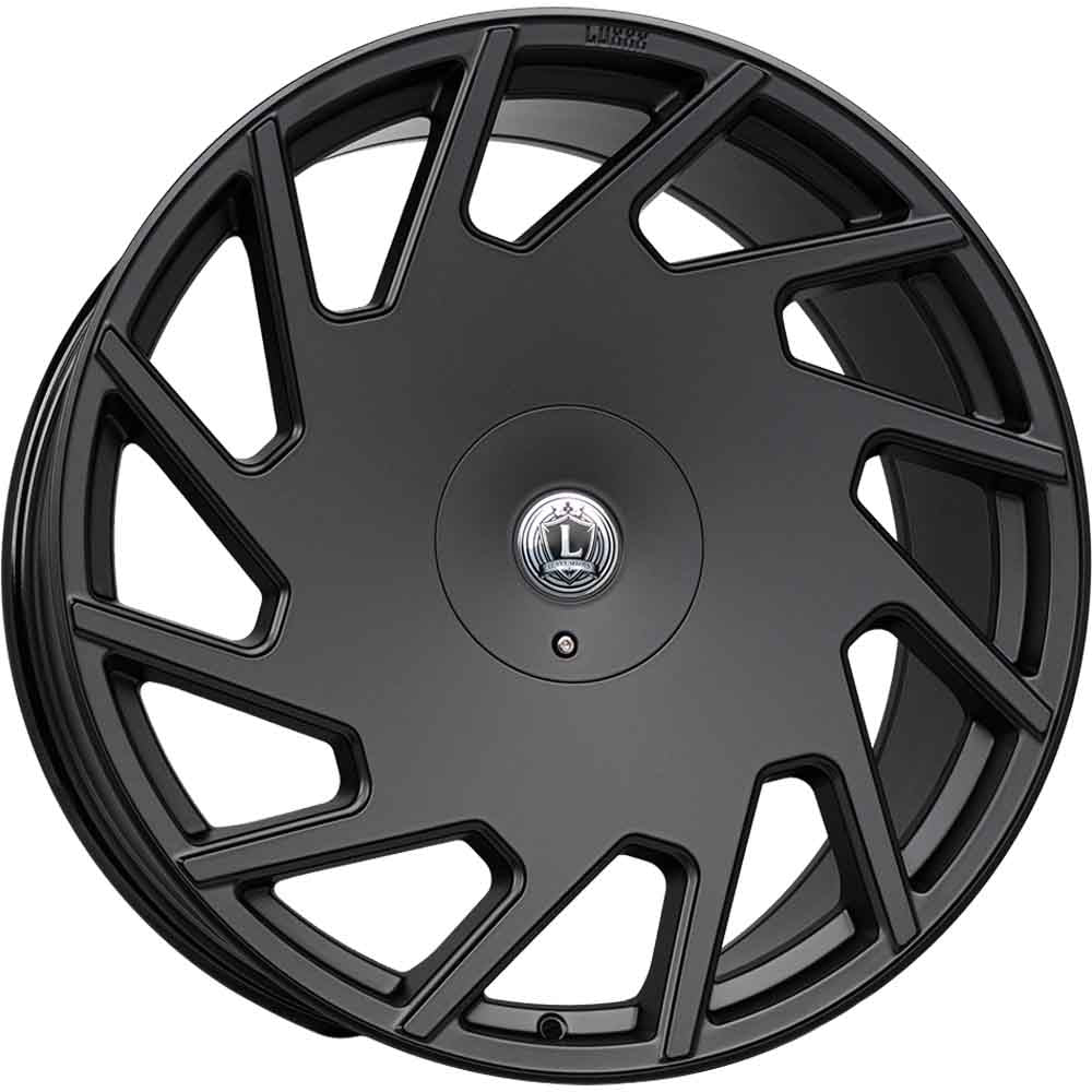 Luxxx Alloys LUX25 Satin Black Wheel