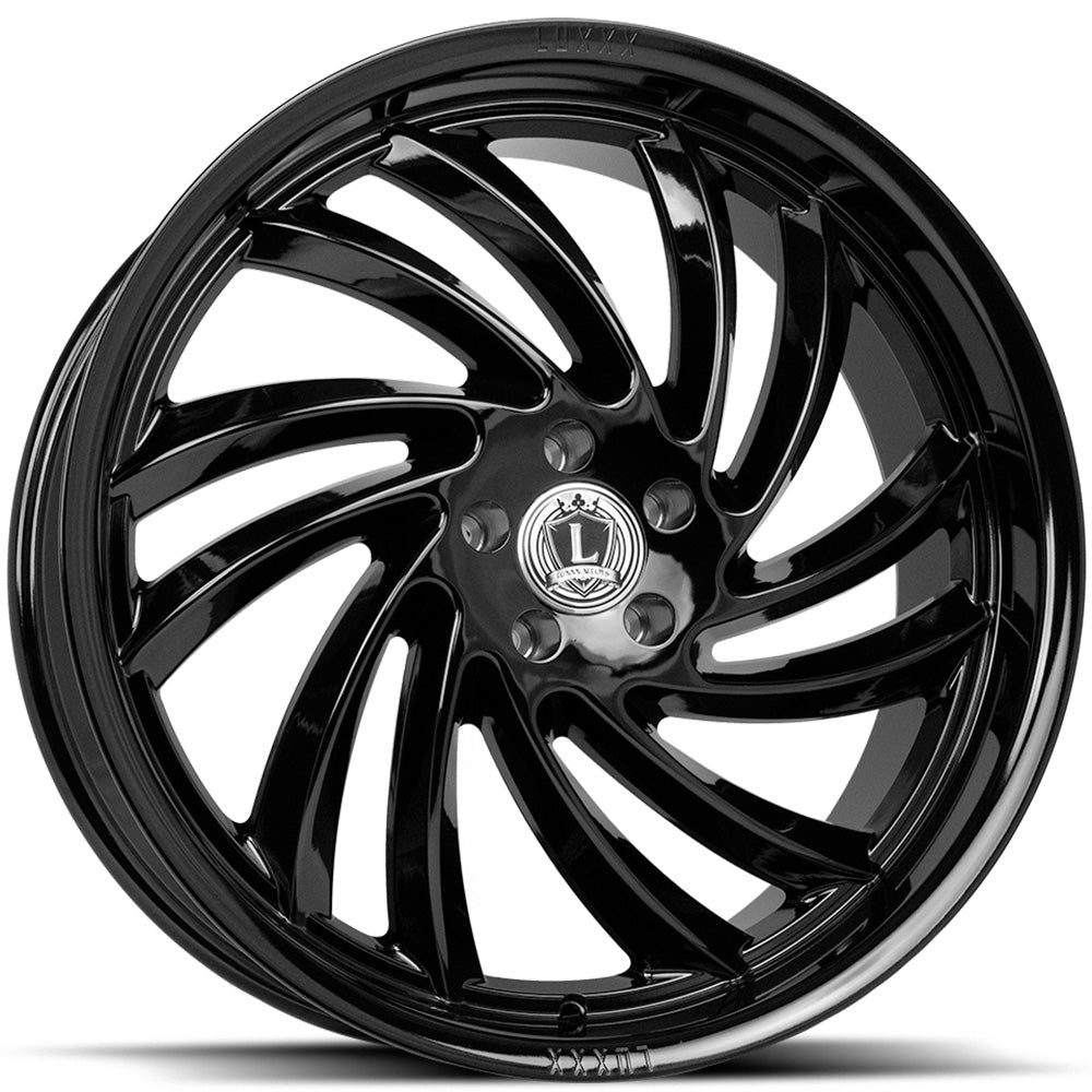 Luxxx Alloys LUX26 Gloss Black Wheel