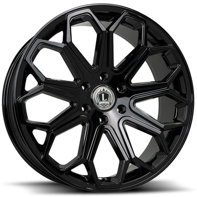Luxxx Alloys LUX29 Gloss Black Wheel