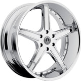 Luxxx Alloys LUX6 Chrome Wheel