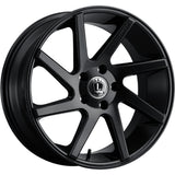 Luxxx Alloys LUX8 Satin Black Wheel