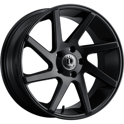 Luxxx Alloys LUX8 Satin Black Wheel