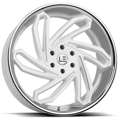 Luxxx Alloys LUXLE10 White Wheel