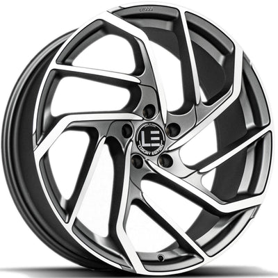 Luxxx Alloys LUXLE15 Gunmetal wheel
