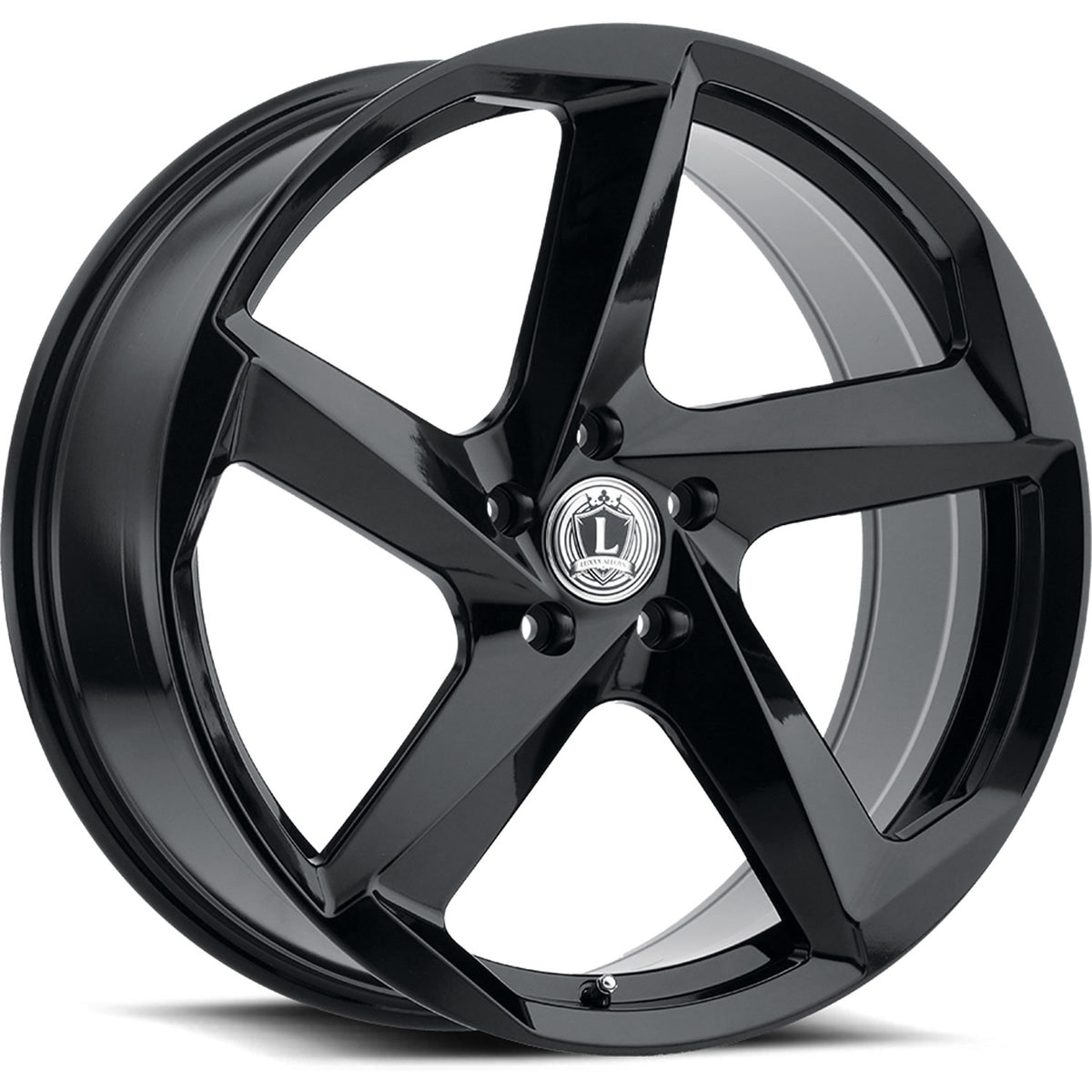 Luxxx Alloys LUXLE2 Gloss Black Wheel