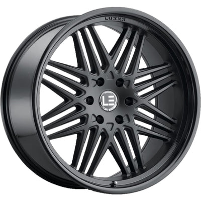 Luxxx Alloys LUXLE4 Black Wheel