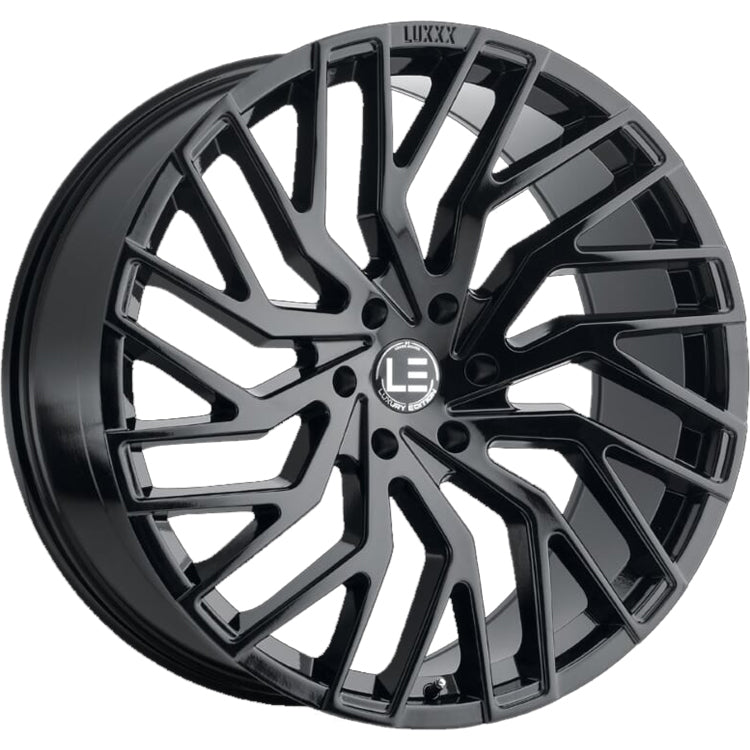 Luxxx Alloys LUXLE6 Gloss Black Wheel