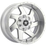 Luxxx HD LHD1 Silver Machined Wheel
