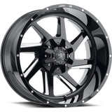 Luxxx HD LHD14 Black Milled Wheel