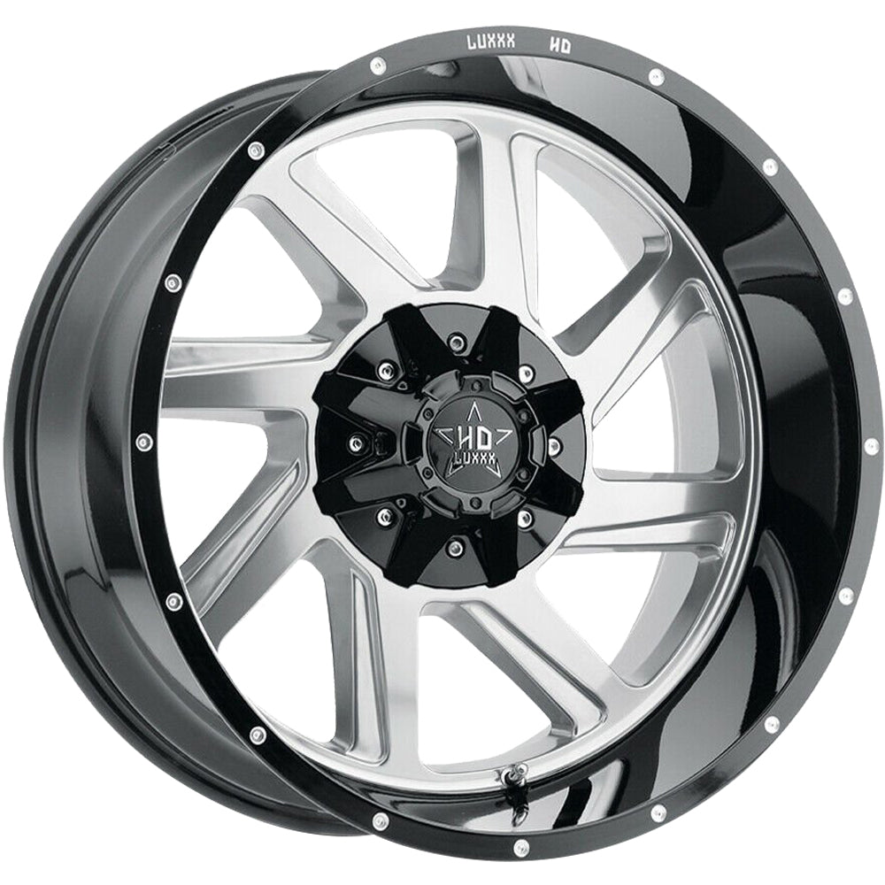 Luxxx HD LHD14 Black Milled Wheel