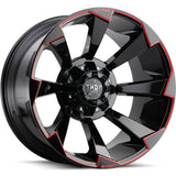 Luxxx HD LHD16 Black Wheel