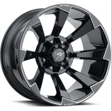 Luxxx HD LHD16 Black Milled Wheel