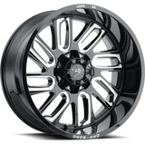 Luxxx HD LHD18 Black Milled Wheel