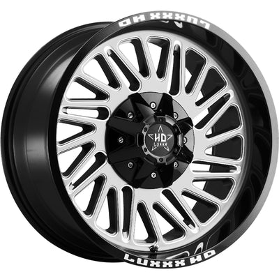 Luxxx HD LHD19 Black Machined Wheel