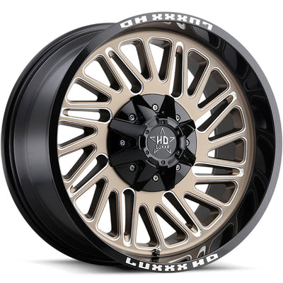 Luxxx HD LHD19 Bronze Milled Wheel