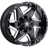 Luxxx HD LHD2 Black Milled Wheel