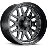 Luxxx HD LHD20 Black Milled Wheel
