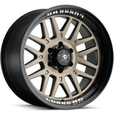 Luxxx HD LHD20 Bronze Milled Wheel