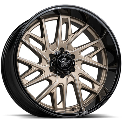 Luxxx HD LHD29 Bronze Milled Wheel