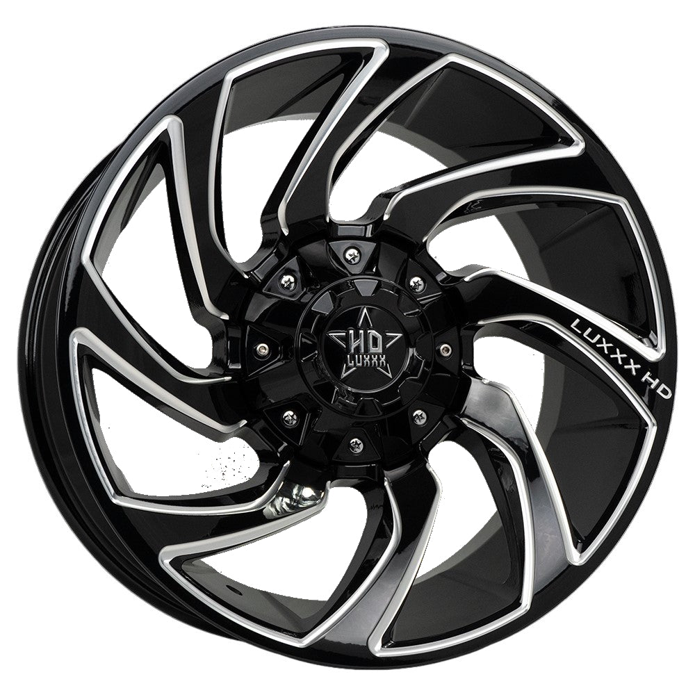 Luxxx HD LHD32 Black Milled Wheel