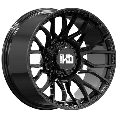 Luxxx HD LHD42 Gloss Black Wheel