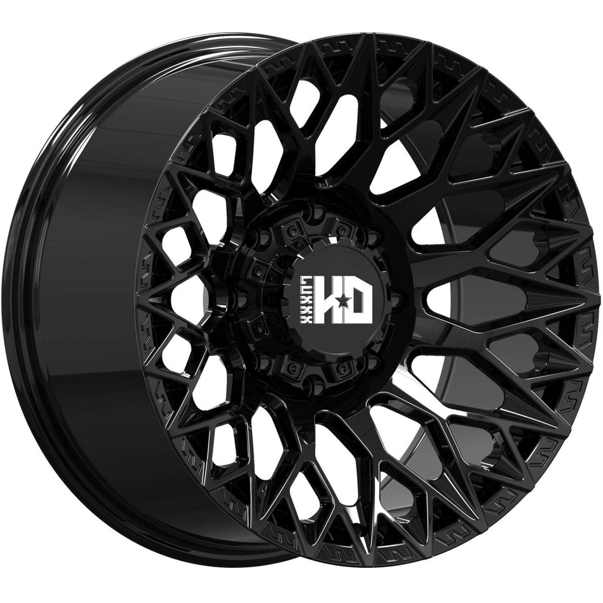Luxxx HD LHD45 Gloss Black Wheel