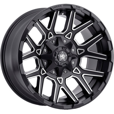 Luxxx HD LHD5 Black Machined Wheel