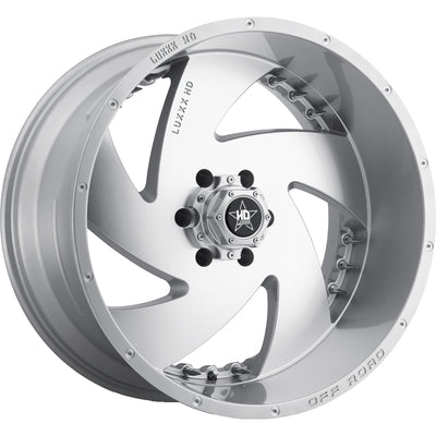 Luxxx HD LHD6 Silver Machined Wheel