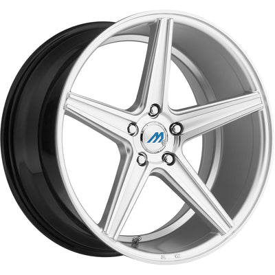 Mach M1 Hypersilver Machined Wheel