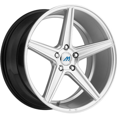 Mach ME1 Hypersilver Machined Wheel