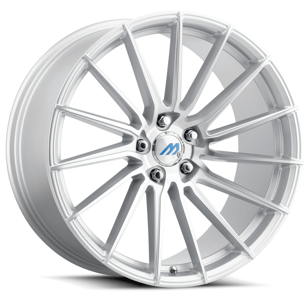 Mach ME19 Silver Machined Wheel