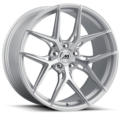 Mach MF12 Silver Machined Wheel