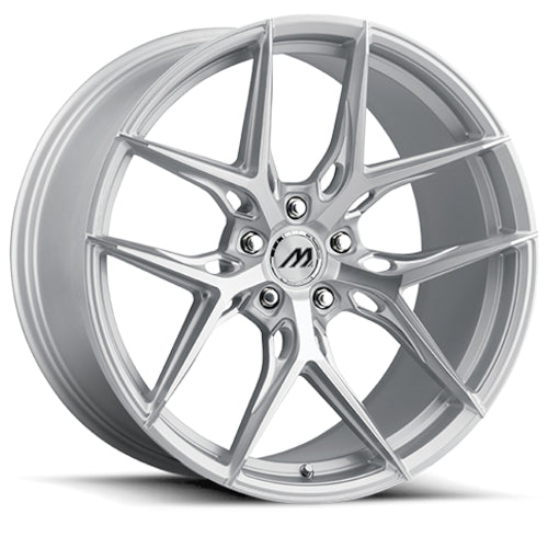 Mach MF12 Silver Machined Wheel