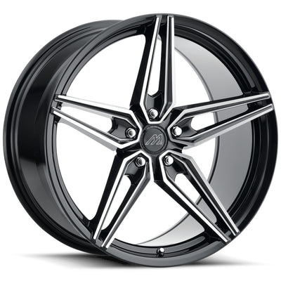 Mach MF2 Black Milled Wheel