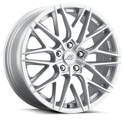 Mach MP40 Silver Machined Wheel