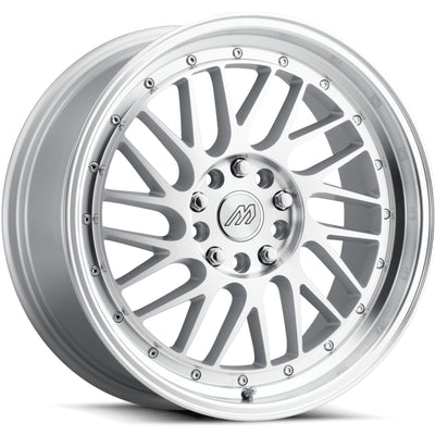 Mach MP42 Silver Machined Wheel
