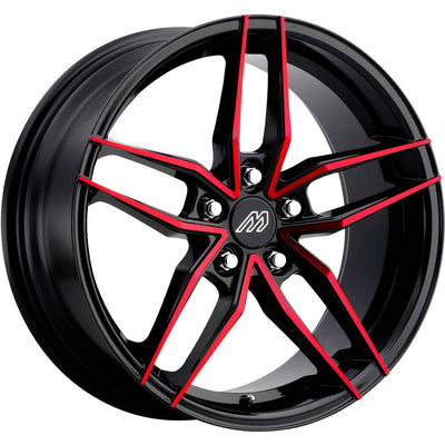 Mach MP51 Black Red Wheel