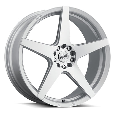 Mach MP52 Silver Machined Wheel