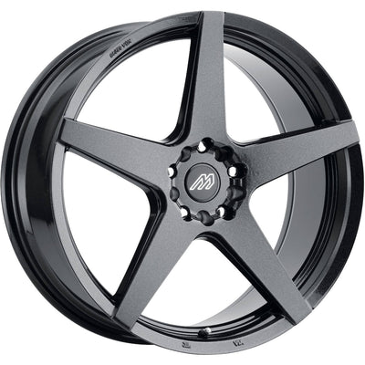 Mach MP52 Metallic Black Wheel