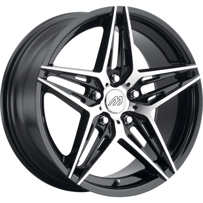 Mach MP56 Black Machined Wheel