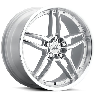 Mach MP57 Silver Machined Wheel