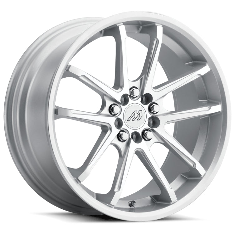 Mach MP58 Silver Machined Wheel