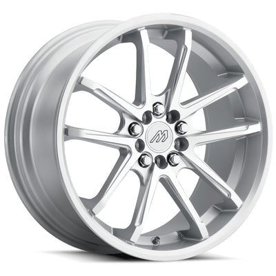 Mach MP58 Silver Machined Wheel
