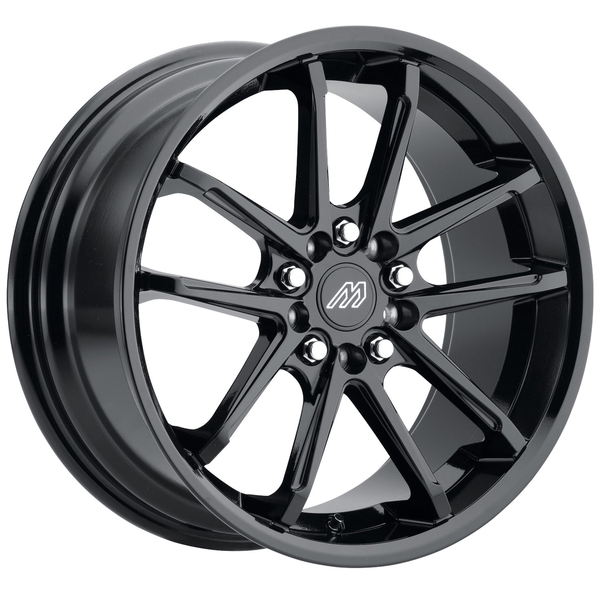 Mach MP58 Gloss Black Wheel