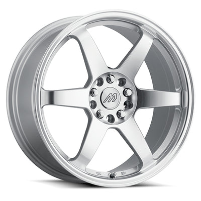 Mach MP60 Silver Machined Wheel