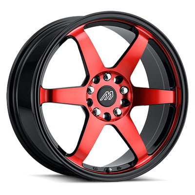 Mach MP60 Black Red wheel