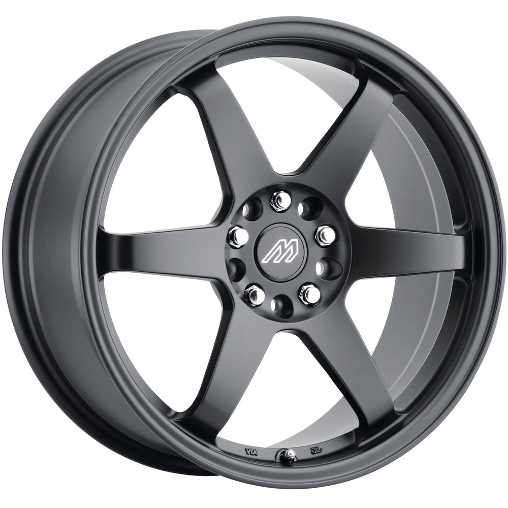 Mach MP60 17x7.5 +38 Satin Black