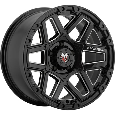 Mamba M23 Black Machined Wheel