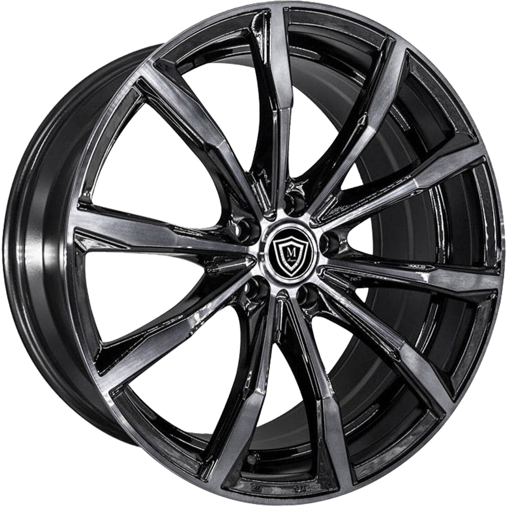 Marquee Luxury M4408 Black Machined Wheel